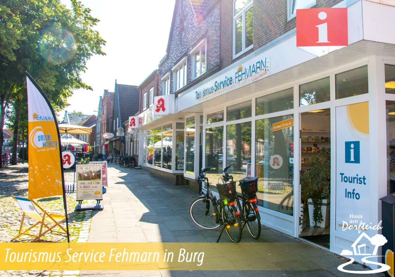 Haus Am Dorfteich Fehmarn Daire Dänschendorf Dış mekan fotoğraf